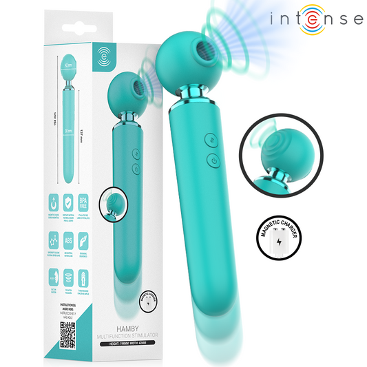 INTENSO – Estimulador Multifunción de Succión y Vibración Hamby