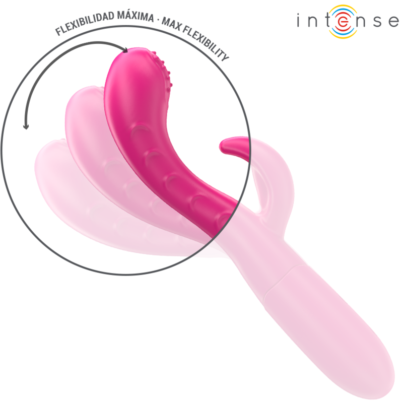 INTENSE - AMARA Vibrador con Lengua Estimuladora Rosa