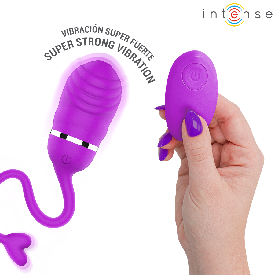 INTENSO – Mando a Distancia de Sookie Vibrando Huevo Púrpura
