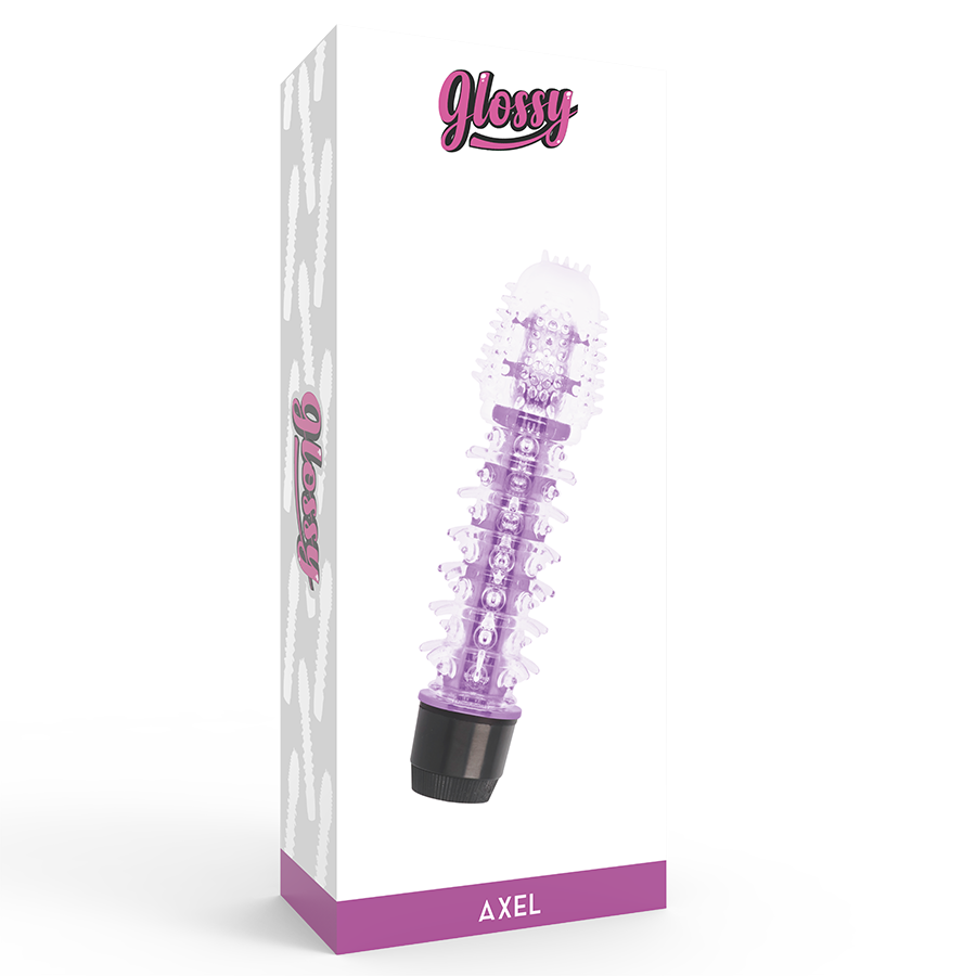 GLOSSY - AXEL Vibrador Lila